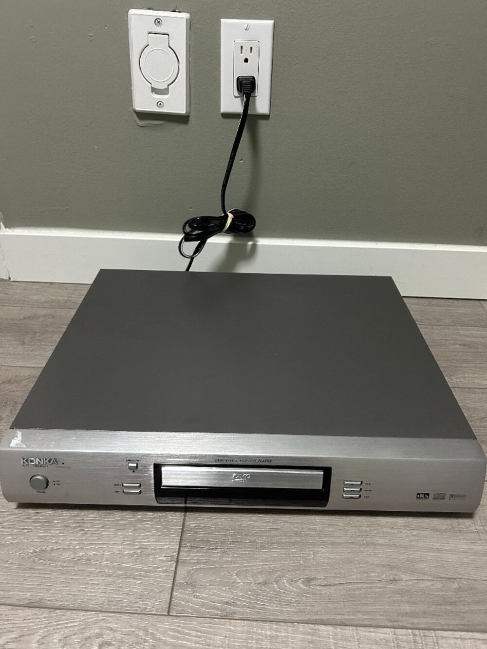 Konka KD-1800UI DVD Player Tested And Working